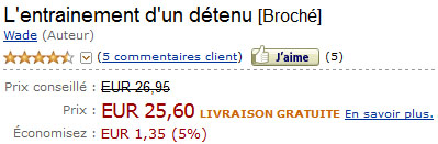 Entrainement d'un d�tenu poids du corps